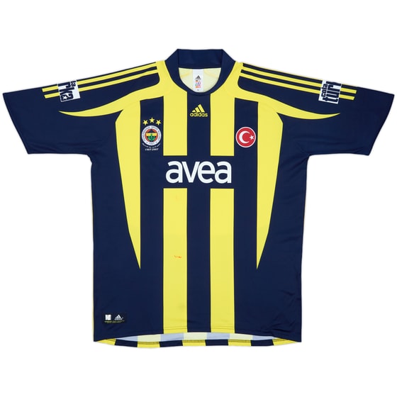 2007-08 Fenerbahce Home Shirt - 6/10 - (XL)