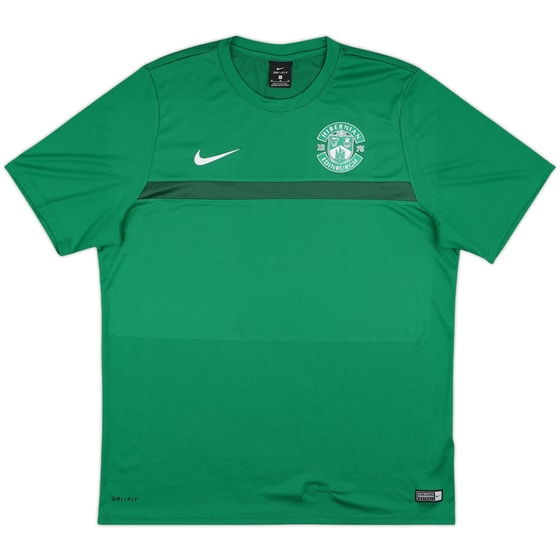 2016-17 Hibernian Nike Training Shirt - 9/10 - (XL)