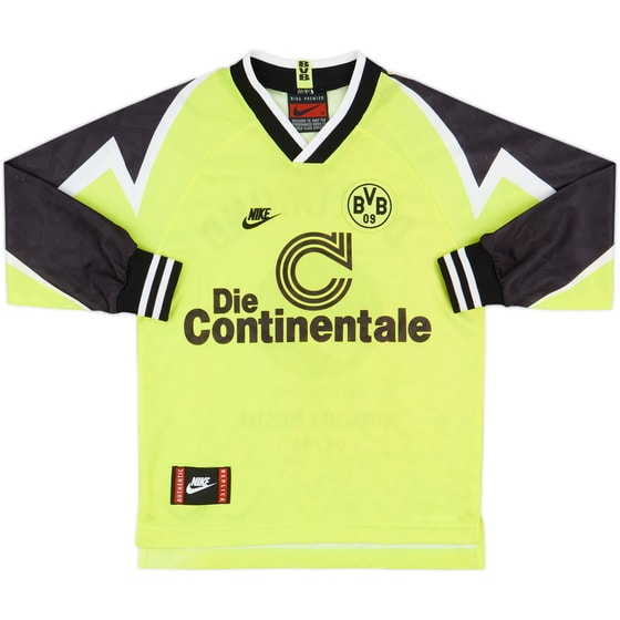 1995-96 Borussia Dortmund 'Deutscher Meister' Home - 8/10 - (M.Boys)