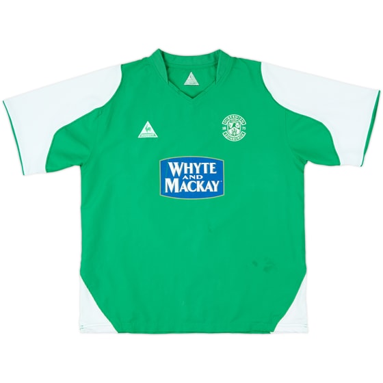 2004-05 Hibernian Home Shirt - 8/10 - (XL)