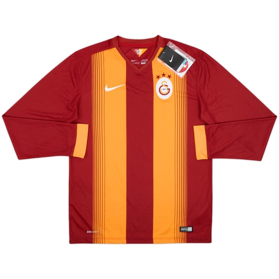 2014-15 Galatasaray Home L/S Shirt (M)
