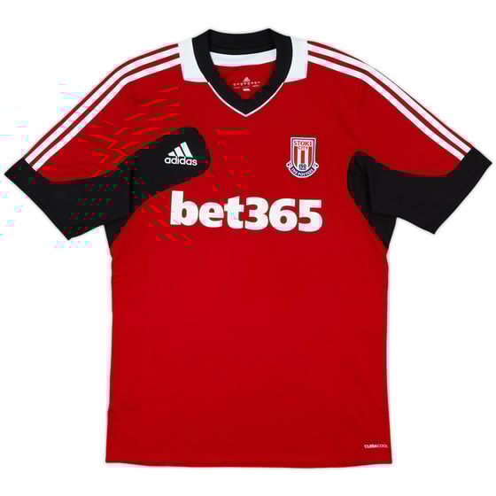 2011-12 Stoke City adidas Training Shirt - 9/10 - (L)