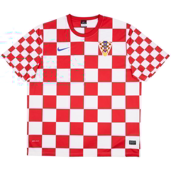 2012-14 Croatia Basic Home Shirt - 10/10 - (XXL)