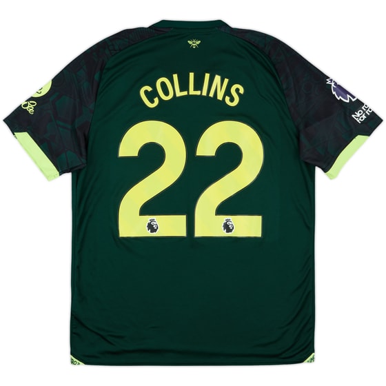 2024-25 Brentford Match Issue Third Shirt Collins #22