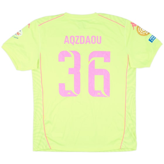 2025 Wydad Athletic Match Issue CWC GK Shirt Aqzdaou #36