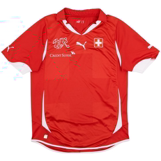 2010-11 Switzerland Home Shirt - 7/10 - (M)