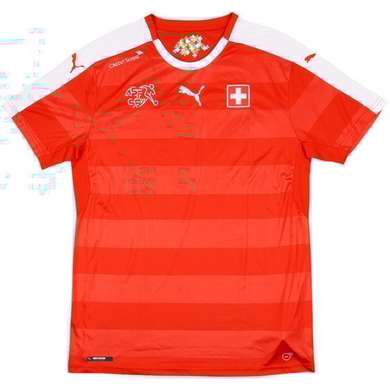 2016-17 Switzerland Home Shirt - 10/10 - (L)