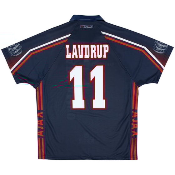 1997-98 Ajax Away Shirt Laudrup #11 - 9/10 - (L)