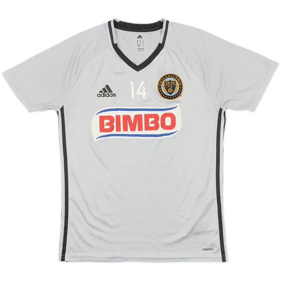 2015 Philadelphia Union adidas Player Issue Training Shirt #14 - 9/10 - (M)