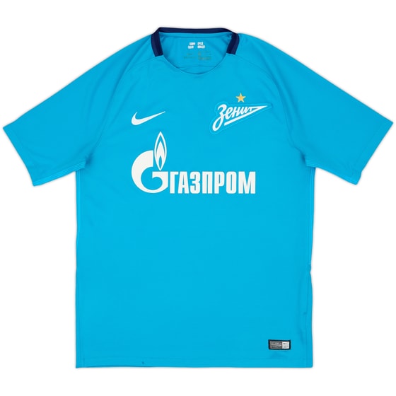 2017-18 Zenit St. Petersburg Home Shirt - 5/10 - (M)