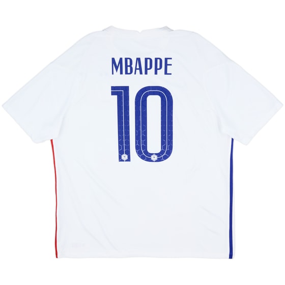 2020-21 France Away Shirt Mbappe #10 - 7/10 - (XL)