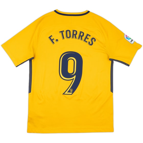 2017-18 Atletico Madrid Away Shirt F.Torres #9 - 9/10 - (M)