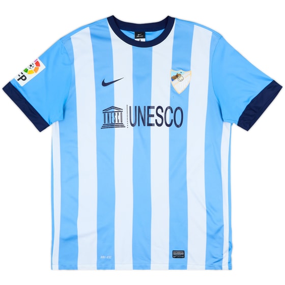 2013-14 Malaga Home Shirt - 4/10 - (XL)