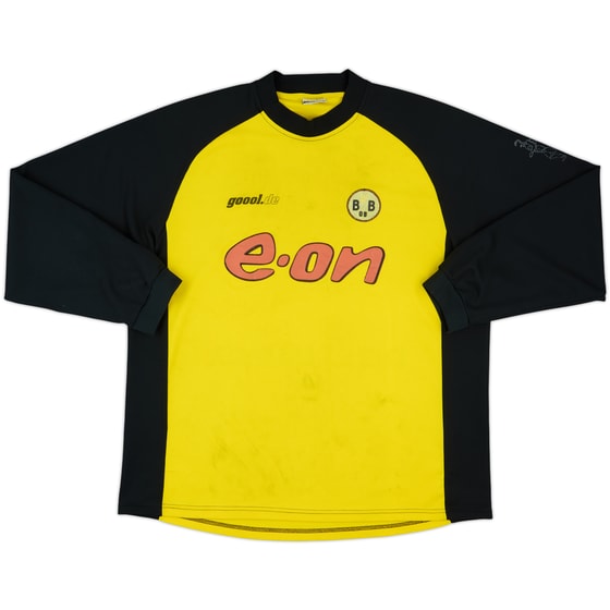 2001-02 Borussia Dortmund Home L/S Shirt - 3/10 - (XL)