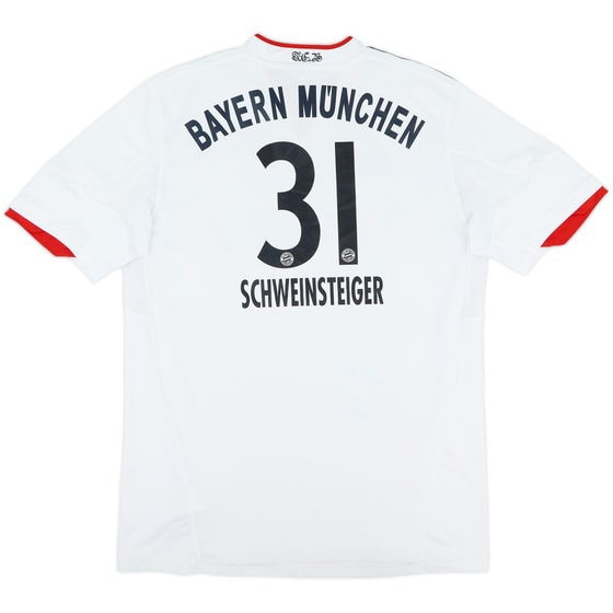 2010-11 Bayern Munich Away Shirt Schweinsteiger #31 - 4/10 - (XL.Boys)