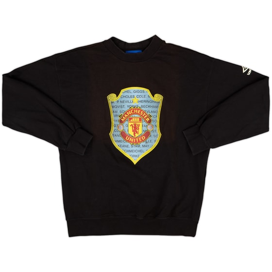 1999 Manchester United Umbro Champions League Final Sweat Top - 10/10 - (S)