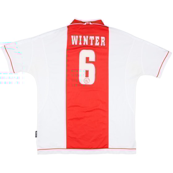 1999-00 Ajax Home Shirt Winter #6 - 8/10 - (XXL)