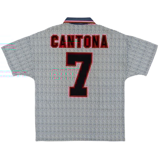1995-96 Manchester United Away Shirt Cantona #7 - 9/10 - (M)
