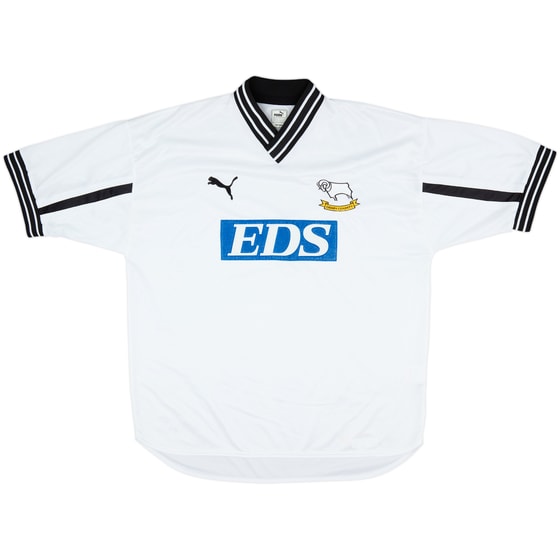 1999-01 Derby County Home Shirt - 8/10 - (L)