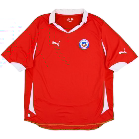 2011-12 Chile Home Shirt - 9/10 - (XXL)
