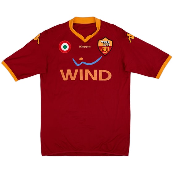2007-08 Roma Home Shirt Totti #10 - 5/10 - (XL)