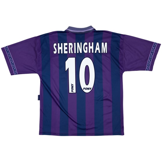1995-97 Tottenham Away Shirt Sheringham #10 - 9/10 - (L)