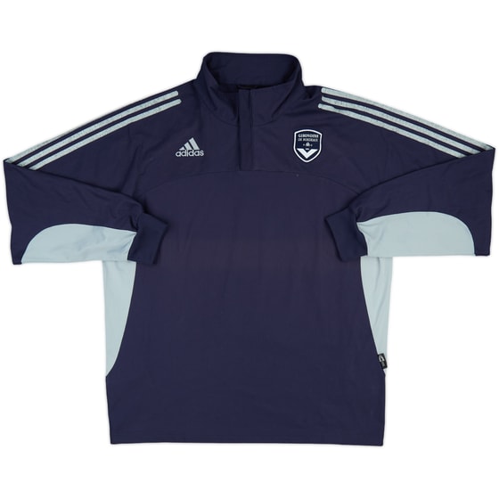 2002-03 Bordeaux adidas 1/4 Zip Drill Top - 6/10 - (L)