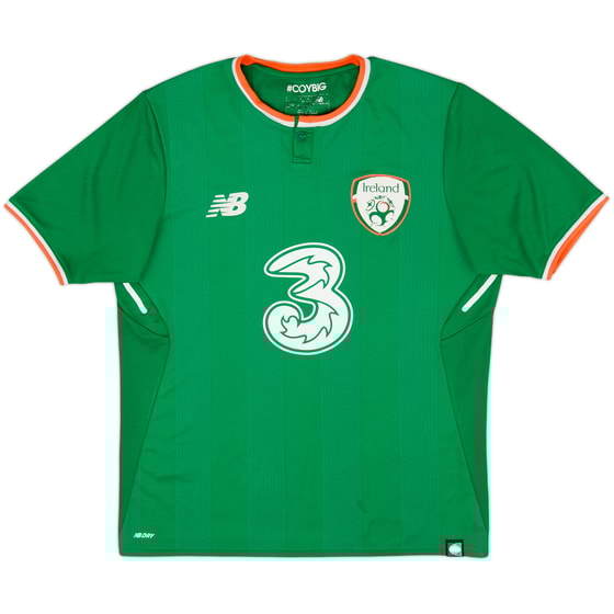 2017-18 Ireland Home Shirt - 7/10 - (S)