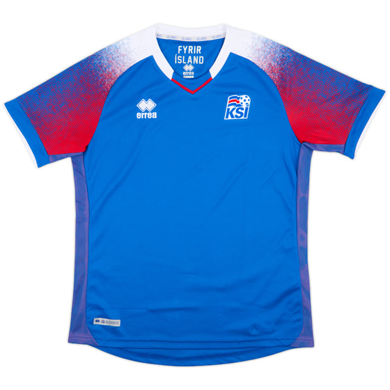 2018-19 Iceland Home Shirt - 8/10 - (L)