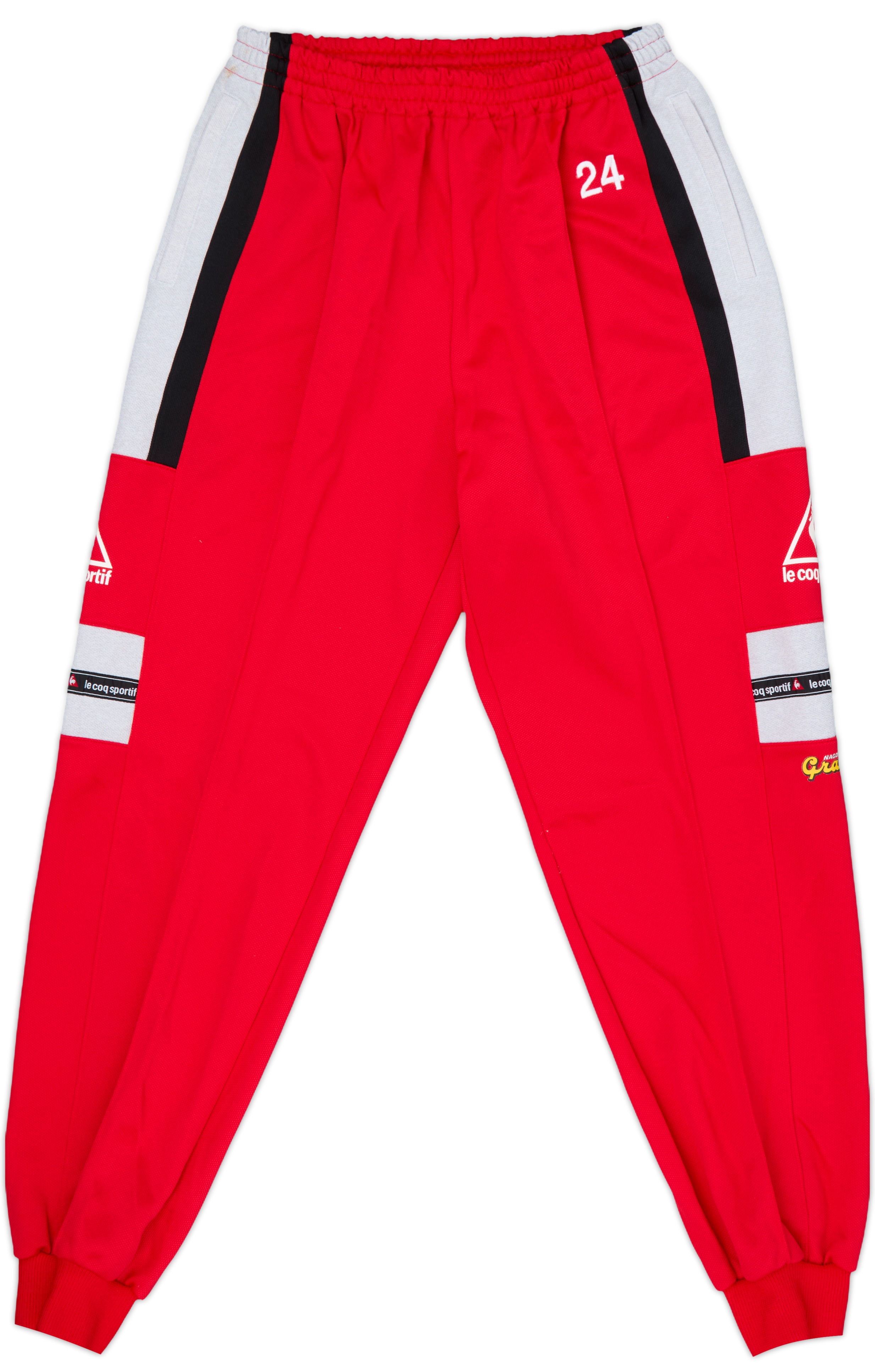 1998 Nagoya Grampus Eight Le Coq Sportif Player Issue Track Pants/Bottoms #24 - 10/10 - (L)