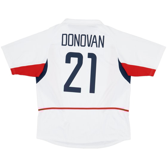 2002-03 USA Home Shirt Donovan #21 - 9/10 - (XL)