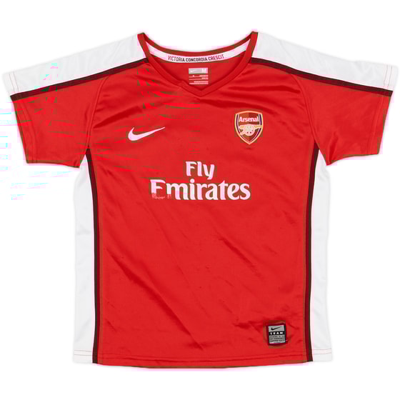 2008-10 Arsenal Home Shirt - 4/10 - (5-6 Years)