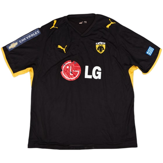 2008-09 AEK Athens Away Shirt - 4/10 - (XXL)