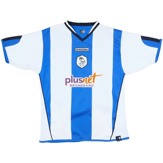 2005-07 Sheffield Wednesday Home Shirt - 8/10 - (XL.Boys)