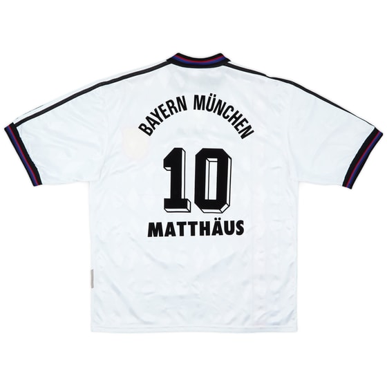 1996-98 Bayern Munich Away Shirt Matthaus #10
