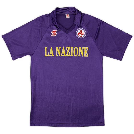1989-90 Fiorentina Home Shirt - 8/10 - (S)