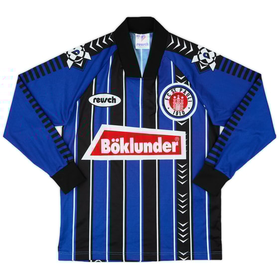 1996-97 St Pauli Away L/S Shirt - 8/10 - (XS/S)
