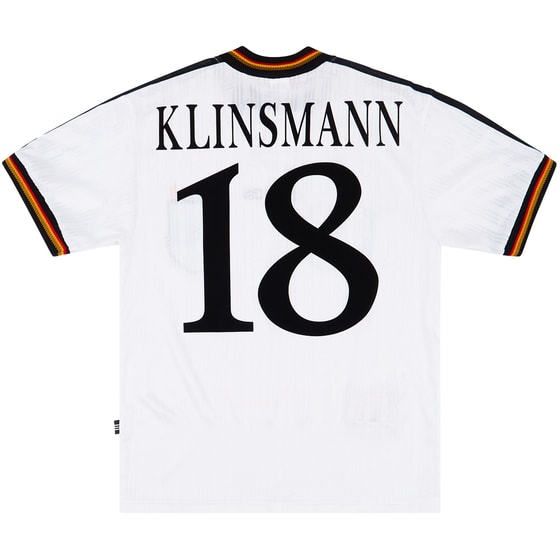 1996-98 Germany Home Shirt Klinsmann #18