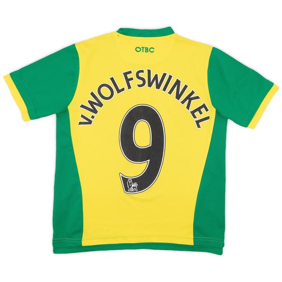 2013-14 Norwich Home Shirt - 6/10 - (XS)