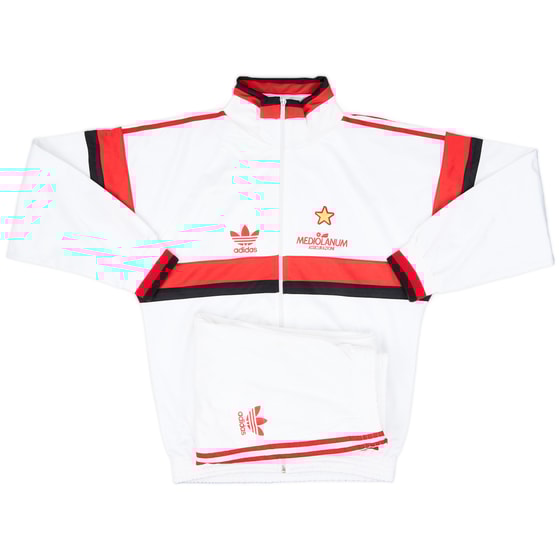 1990-92 AC Milan adidas Tracksuit - 8/10 - (M)