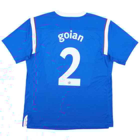 2011-12 Rangers Match Issue European Home Shirt Goian #2