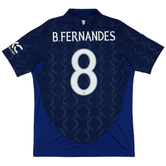 2024-25 Manchester United Away Shirt B.Fernandes #8