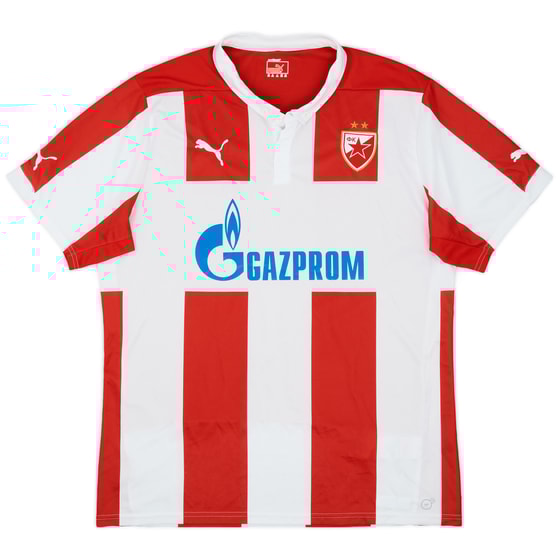 2014-15 Red Star Belgrade Home Shirt - 6/10 - (XXL)