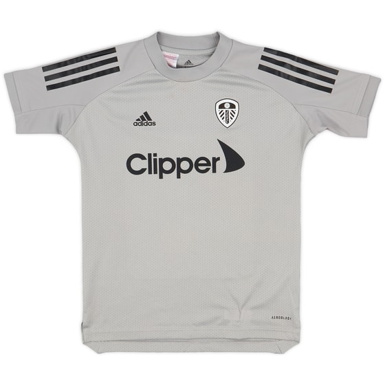 2020-21 Leeds United adidas Training Shirt - 9/10 - (S.Boys)