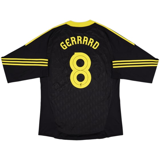 2010-11 Liverpool Third L/S Shirt Gerrard #8 - 7/10 - (XL)