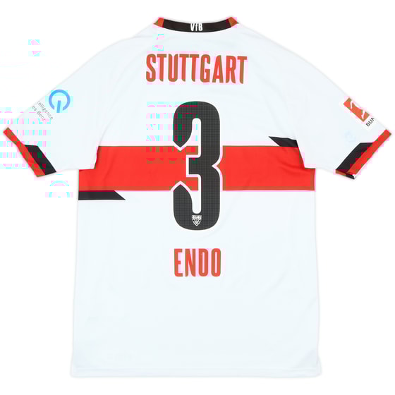 2021-22 Stuttgart Home Shirt Endo #3 - 6/10 - (S)