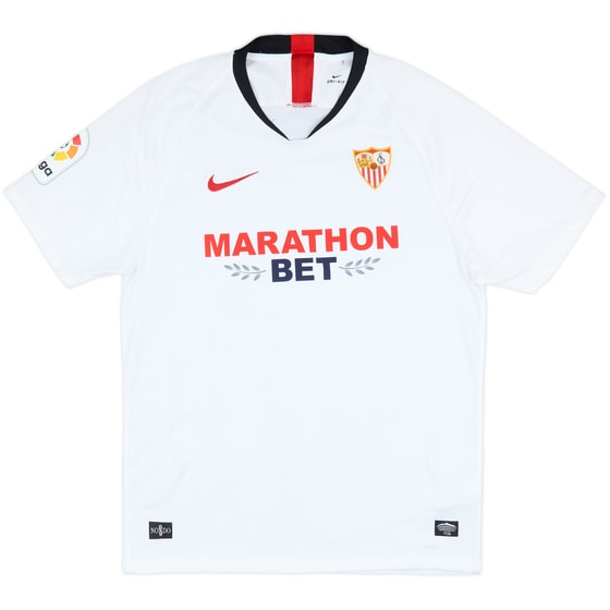 2019-20 Sevilla Home Shirt - 9/10 - (L)