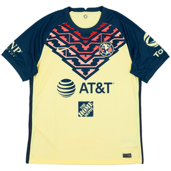 2021-22 Club America Home Shirt - 8/10 - (L)