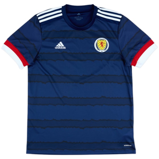 2020-22 Scotland Home Shirt - 9/10 - (L)