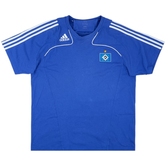 2008-09 Hamburg adidas Cotton Tee - 6/10 - (L)